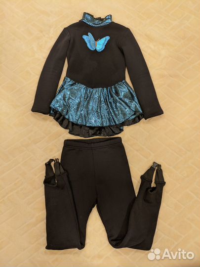 Костюм для фигурного катания KMC. Размер 110-116