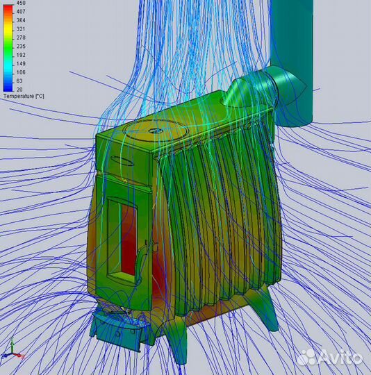 Огонь-Батарея 5 Лайт Отопительный Печь
