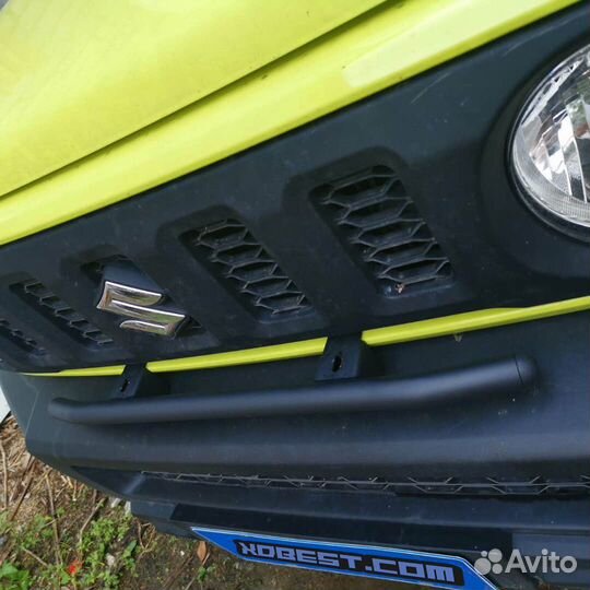 Дуга под туманки на бампер Suzuki Jimny JB74W JB64