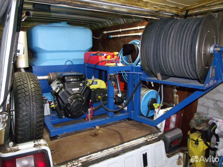 Прочистка засоров канализации