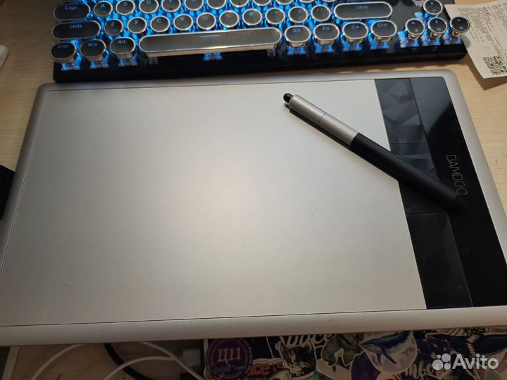 Графический планшет wacom bamboo CTH-670 S