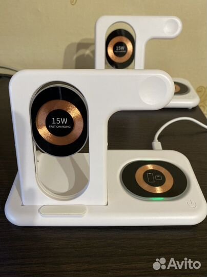 Беспроводная зарядка, док станция MagSafe 4в1