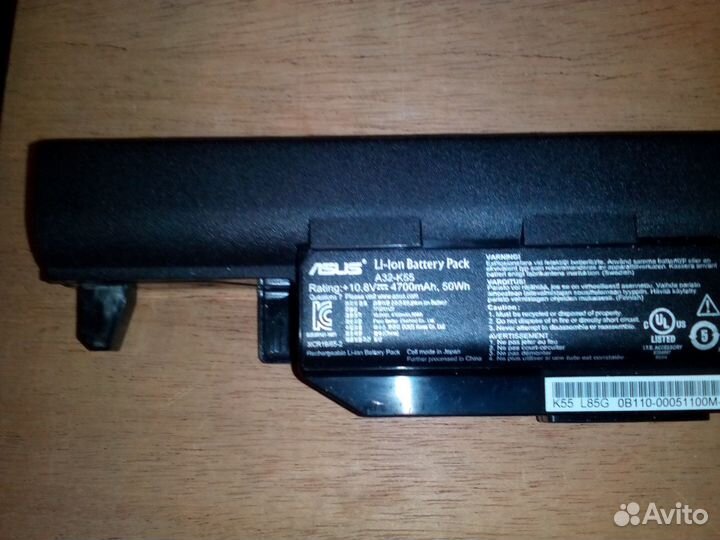 Акб ноутбуков Acer/Asus/DNS/Lenovo/Samsung/Toshiba