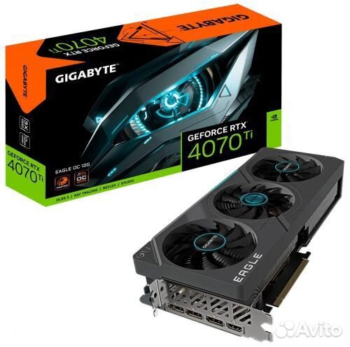 Видеокарта PCI-E gigabyte GeForce RTX 4070 Ti Eagl