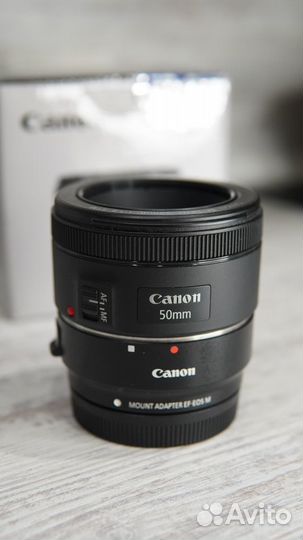 Объектив Canon EF 50mm f 1,8 stm
