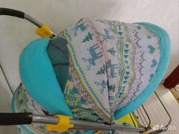 Коляска санки зимние