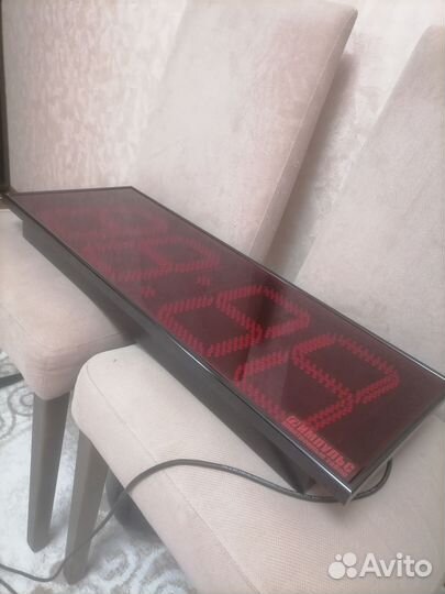 Электронное табло часы