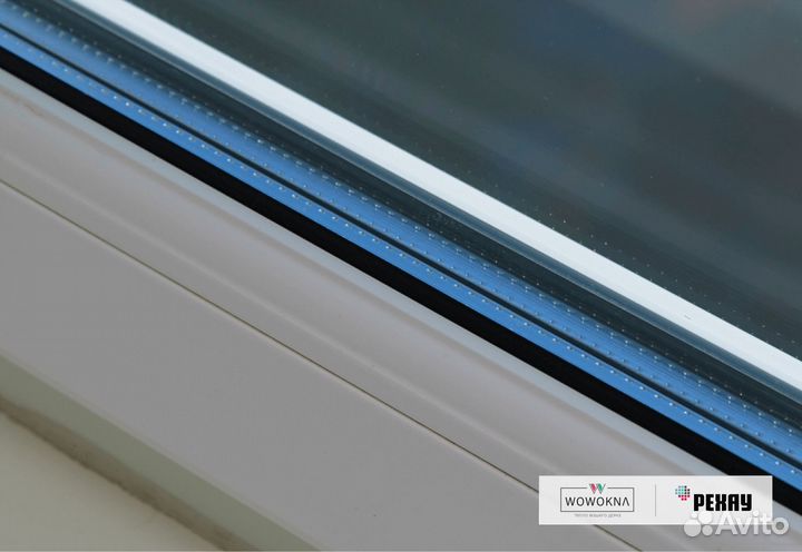 Пластиковое окно пвх Rehau одностворчатое