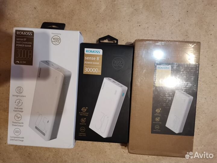 Новый оригинальный power bank Romoss