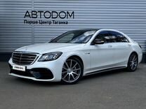 Mercedes-Benz S-класс AMG 4.0 AT, 2018, 100 450 км, с пробегом, цена 8 395 000 руб.