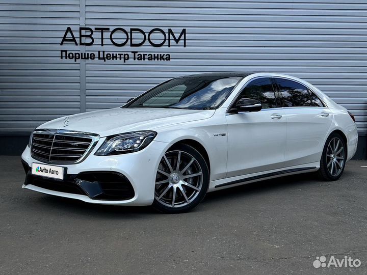 Mercedes-Benz S-класс AMG 4.0 AT, 2018, 100 450 км
