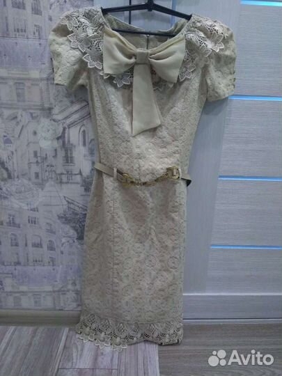 Платье винтажный стиль