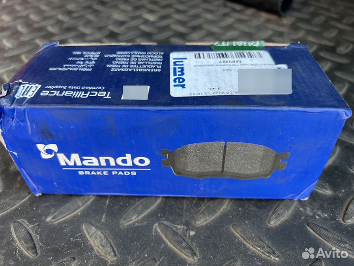 Колодки тормозные ssangyong Actyon (06),Kyron (05)