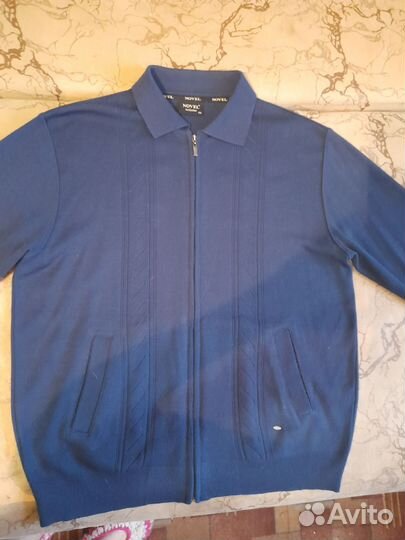 Джемпер мужской на молнии