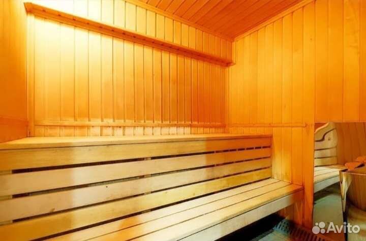 Сауна с бассейном