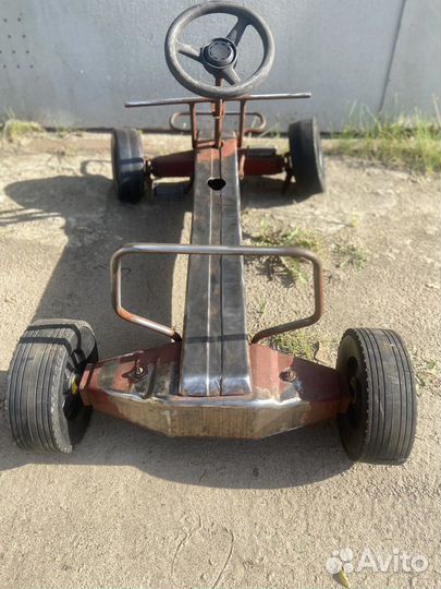 Машинка СССР с педалями