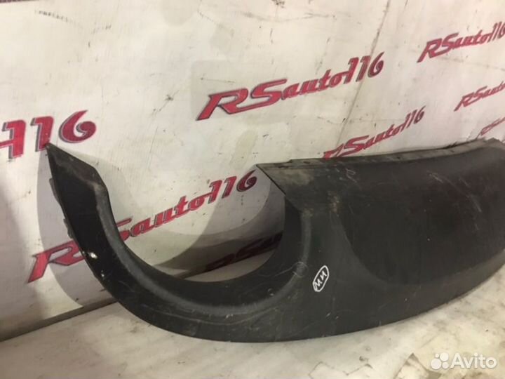 Юбка бампера задняя Jaguar Xf 1