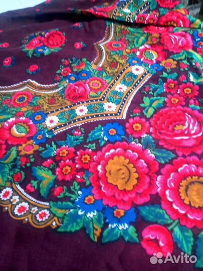 Платок шерсть