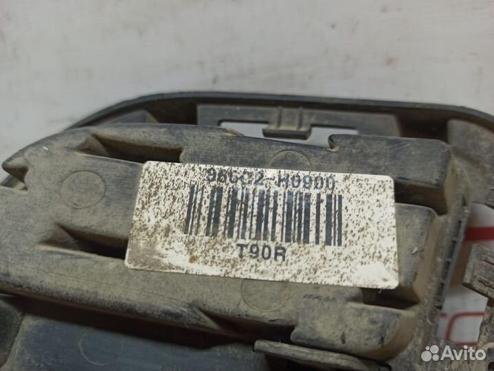 Накладка заднего бампера правая Kia Rio 4 X-line