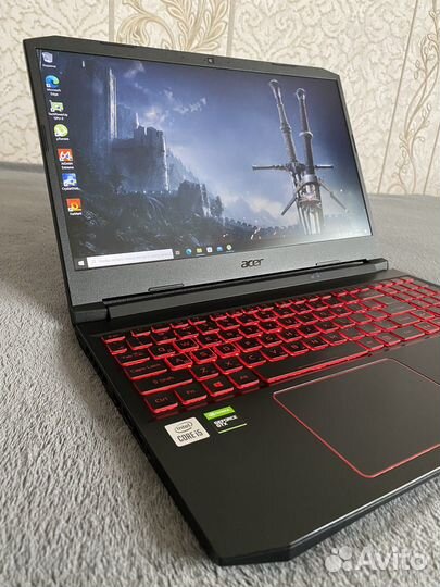 Игровой ноутбук Acer Nitro 5(IPS/i5/GTX1650Ti)