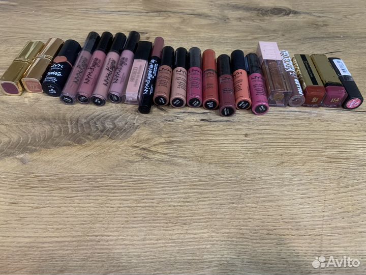 Косметика марок NYX Лореаль, мейбеллин и др