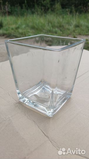 Ваза, ваза квадратная, ваза для цветов, ваза икея