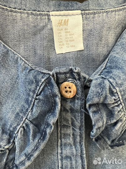 Костюм для девочки hm 86 92