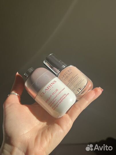 Сыворотки dior clarins для глаз и лица