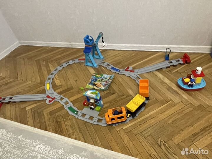 Lego duplo грузовой поезд 10875