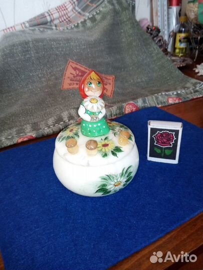 Шкатулка для девочки каменная 