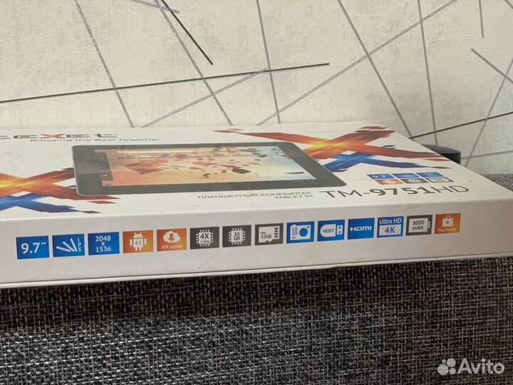 Планшет texet tm-9751HD