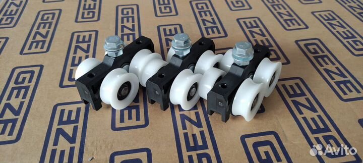 Роликовая тележка для дверей geze slimdrivev