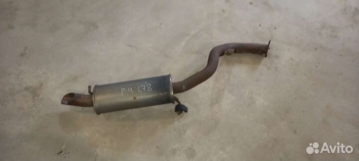 Глушитель для pajero 4