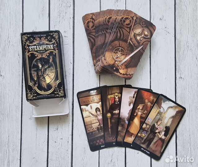 Карты taro. Steampunk Tarot. Викторианское таро