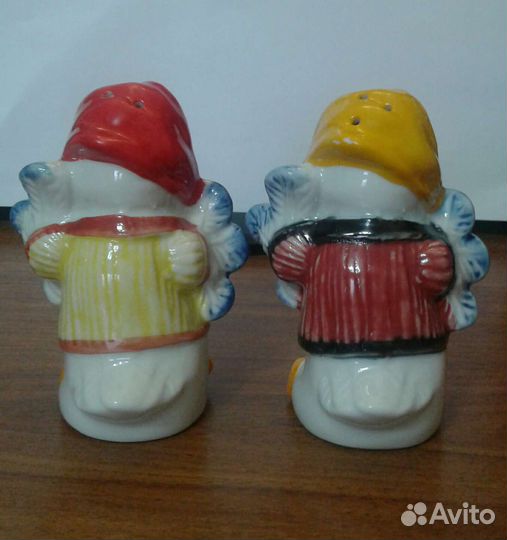 Декоративные утки для специй и соли