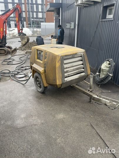 Услуги/аренда передвижного дизельного компрессора