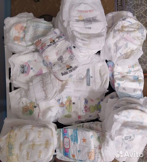 Памперсы детские/2/3/4/5 трусики