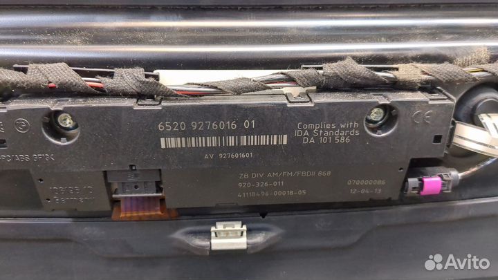 Стекло заднее BMW 5 F10, 2013