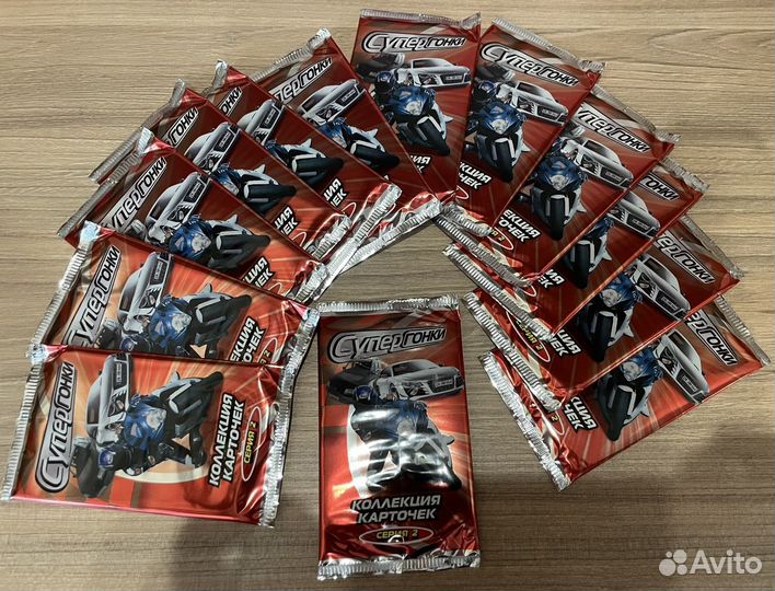 Карточки супергонки бустеры