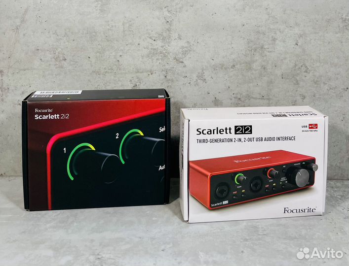 Focusrite Scarlett 2i2 4th Gen/3th Gen