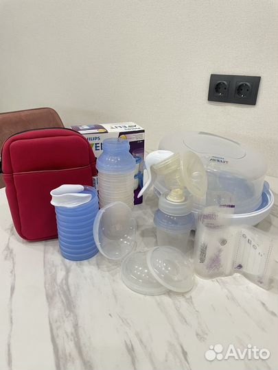 Стерилизатор,молокоотсос,термосумка Philips Avent