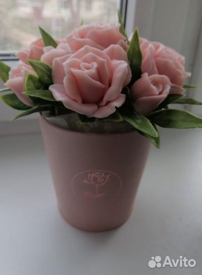 Букеты цветов из мыла ручной работы