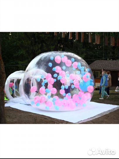 Детская анимация в шаре баблхаус