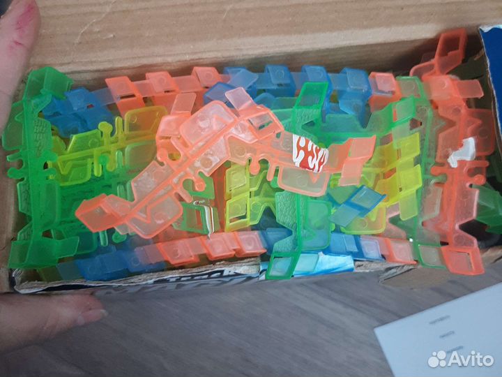 Гибкий трек, машинки пакетом