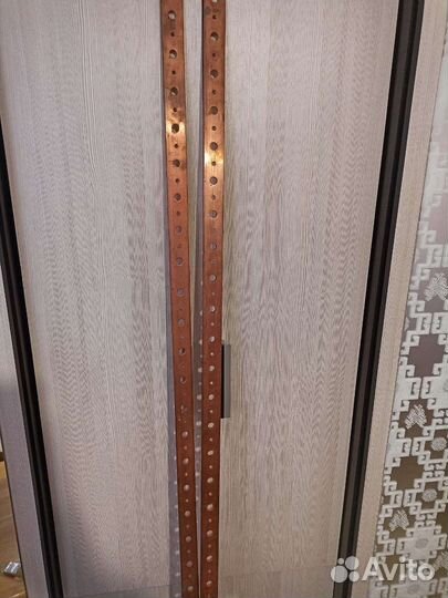 Шина медная 25х4мм, отверстия М6, L1000мм Legrand