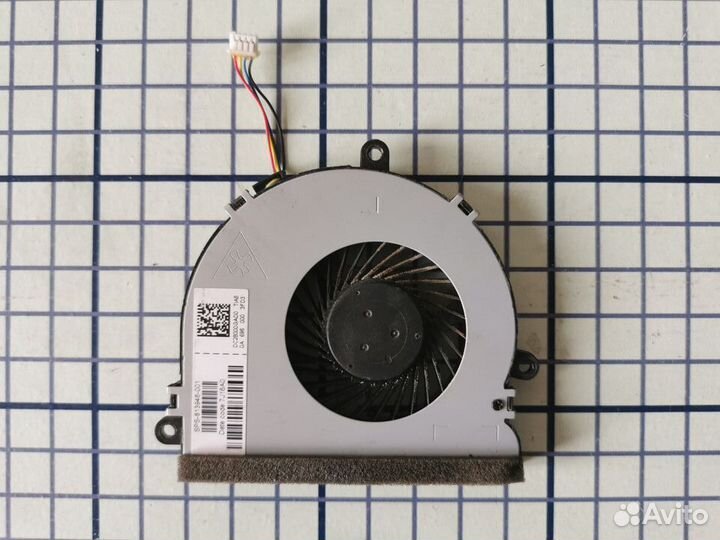Кулер ноутбука HP 15-ac, 813946-001 4pin