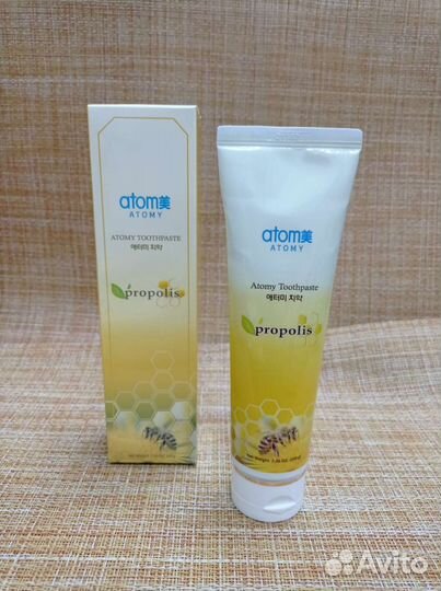 Зубная паста и щётка из Кореи