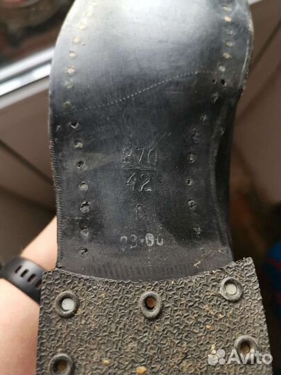 Сапоги хромовые СССР 42 размер