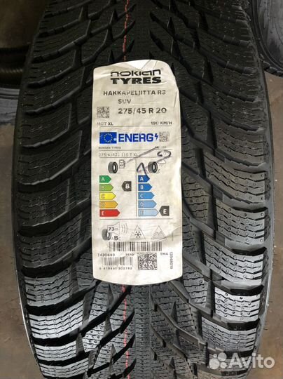 Nokian Tyres Hakkapeliitta R3 SUV 275/45 R20 110T