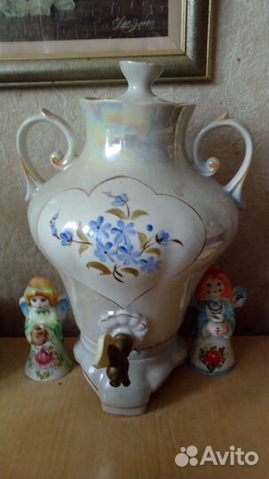 Керамические. фарфоровые фигурки керосиновая лампа